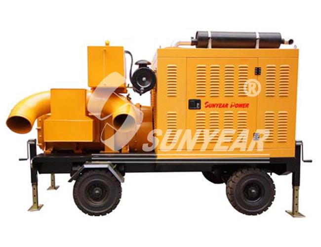 防汛抗旱移動泵車