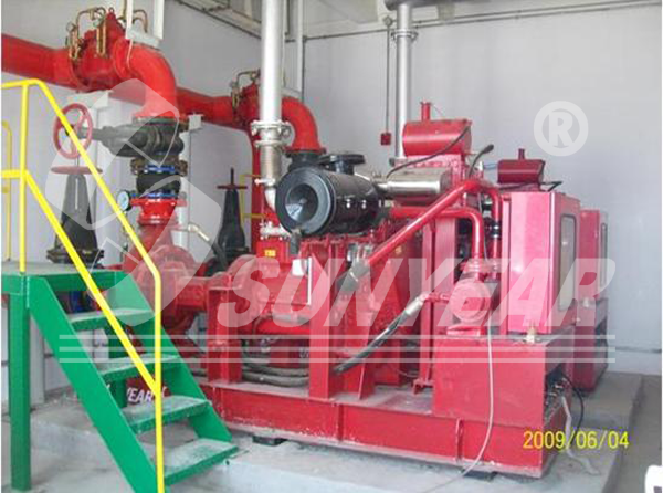 媽灣油港油庫區(qū)應(yīng)用的兩套數(shù)字定壓柴油機(jī)水泵及兩個恒揚(yáng)程/止回閥