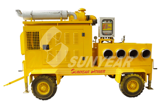 超大流量移動(dòng)抽水車