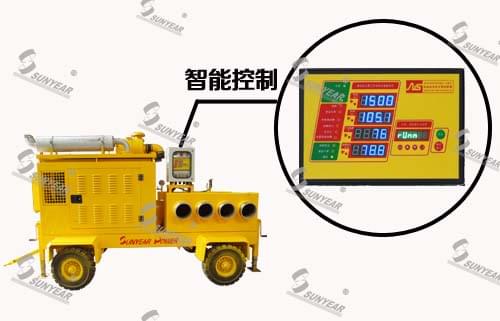 防汛抗旱移動泵車智能控制