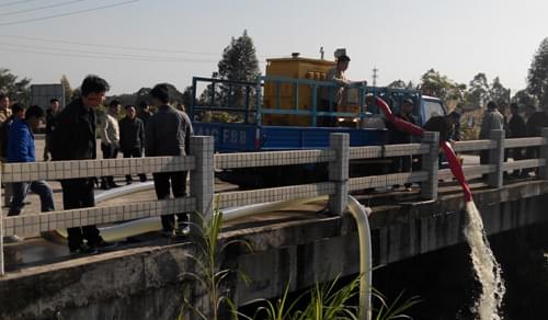 移動(dòng)泵車現(xiàn)場(chǎng)演練