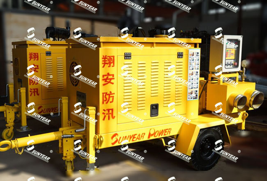 移動(dòng)防汛抽水泵車