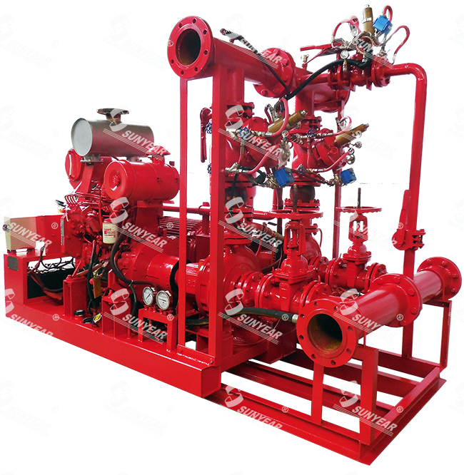 消防泵CCCF認證-消防雙動力給水設備