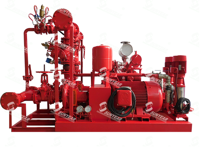 消防泵CCCF認證-消防雙動力給水設備