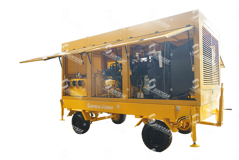 防爆應急排污泵車