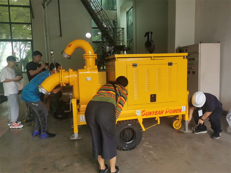 柴油機(jī)移動泵站型號