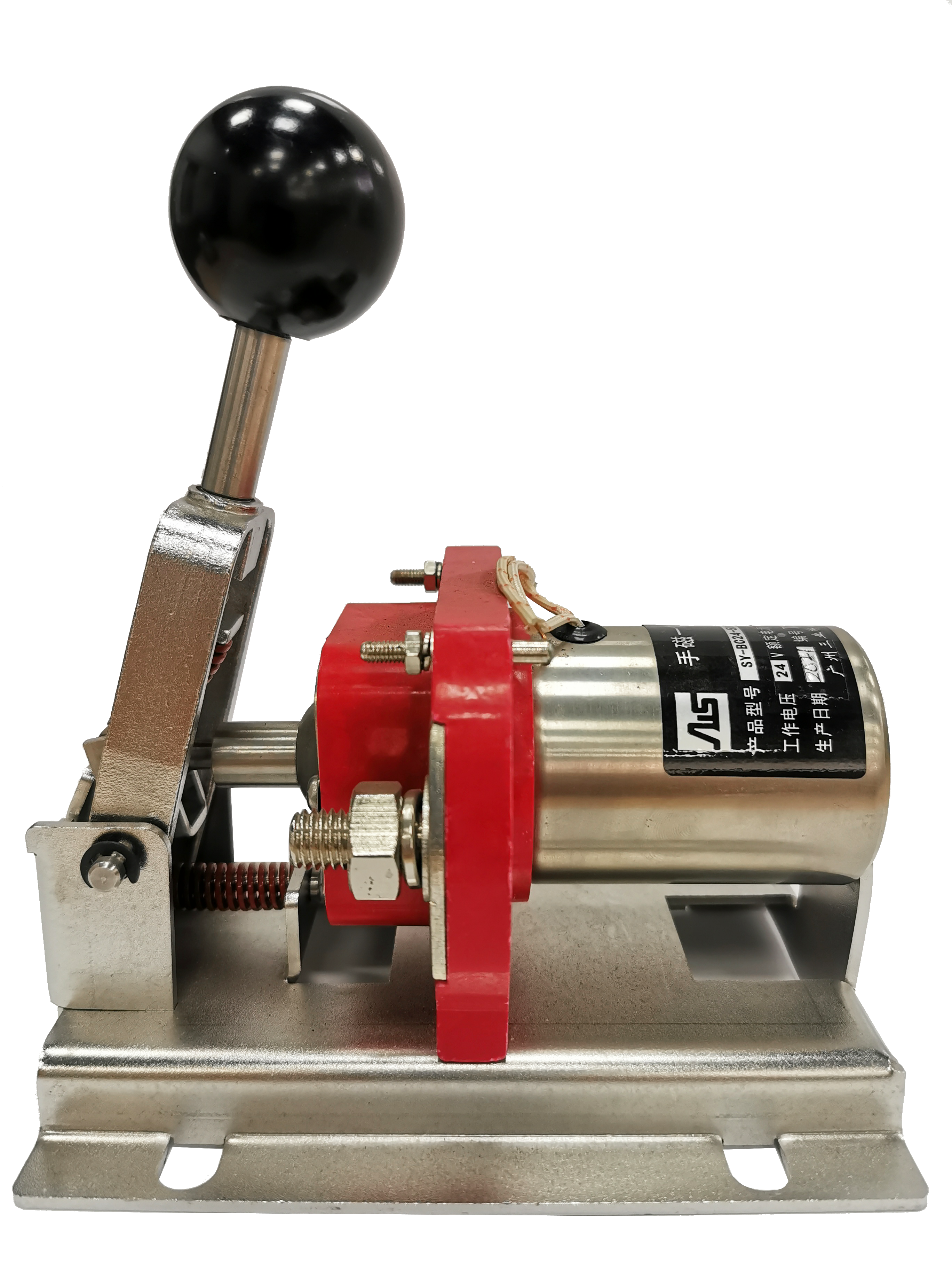 手磁一體直流接觸器正面圖