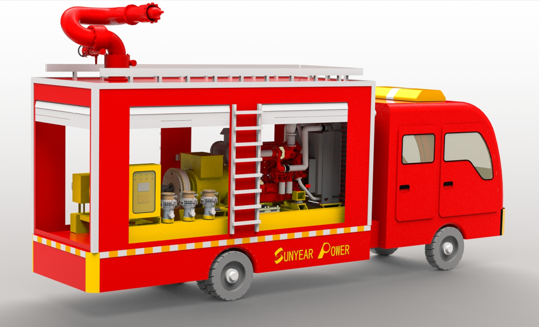 大流量滅火水炮