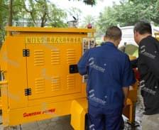 廣州三業(yè)對(duì)廈門(mén)大學(xué)三臺(tái)移動(dòng)抽水車(chē)進(jìn)行年度保養(yǎng)