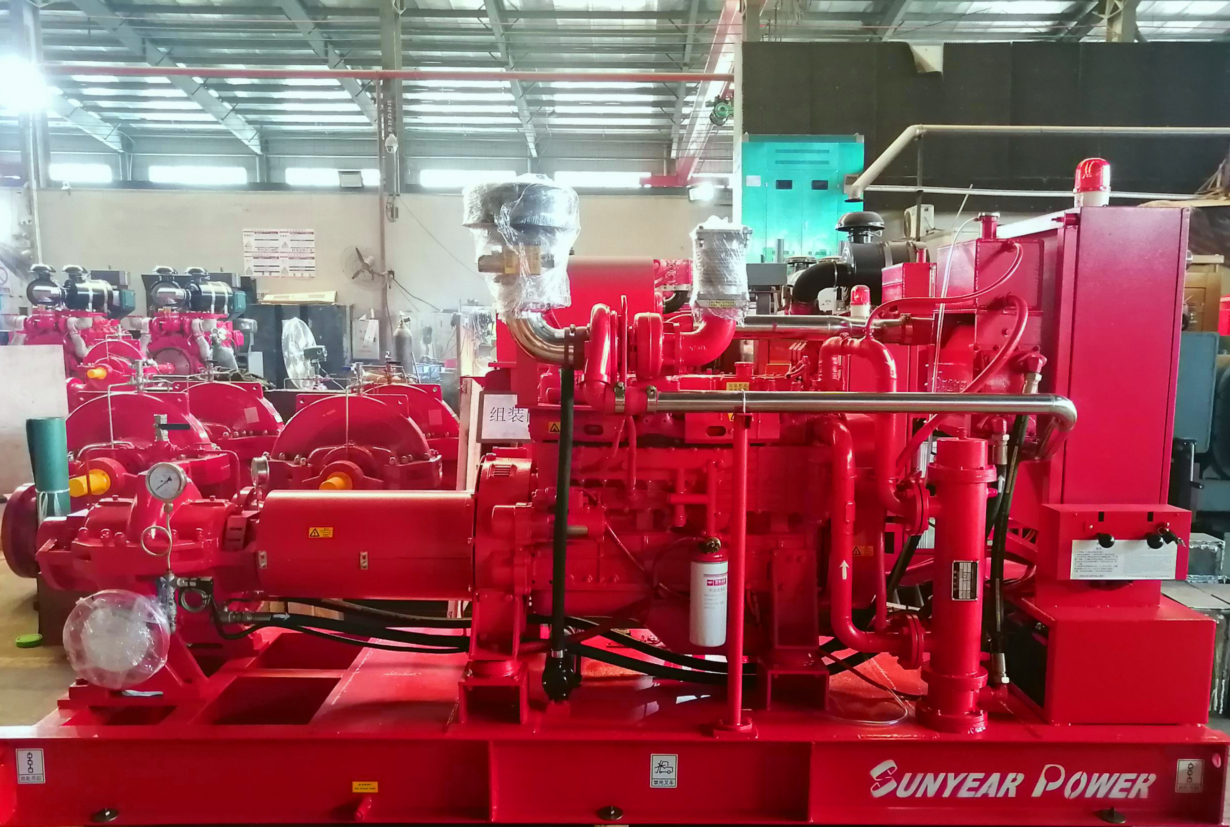 大型制藥公司復(fù)購三業(yè)柴油機(jī)消防泵 大型制藥公司復(fù)購三業(yè)柴油機(jī)消防泵