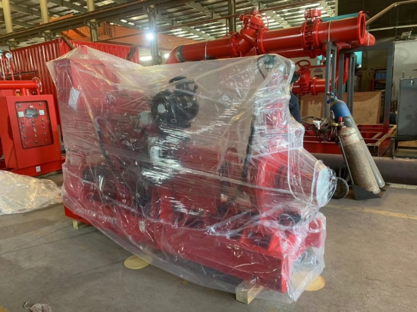 中國石化工程建設(shè)有限公司新場和川西項(xiàng)目消防泵組順利發(fā)貨！