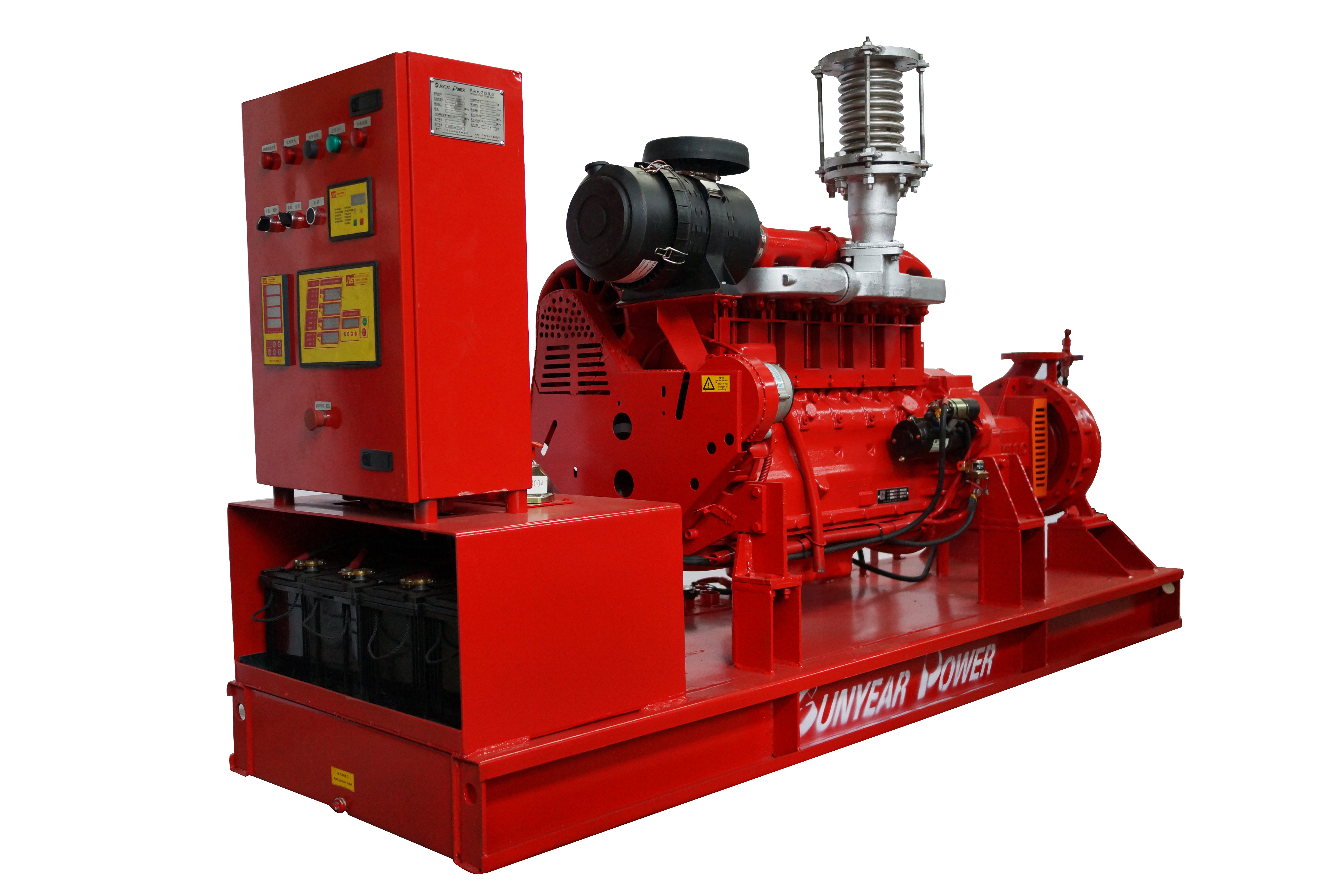 風(fēng)冷柴油消防泵